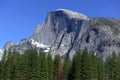 Half Dome in Yosemite National Park, Sierra Nevada Mountains, California Royalty Free Stock Photo