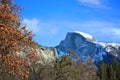 Half Dome in Yosemite Valley Royalty Free Stock Photo