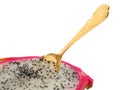 Half of dragon fruit Royalty Free Stock Photo