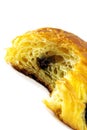 Half-eaten pain au chocolat 2 Royalty Free Stock Photo