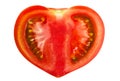 Half fresh tomato Royalty Free Stock Photo