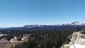 Half Frozen Uinta Mountain Landscape