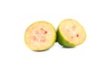 Half fruit feijoa Royalty Free Stock Photo