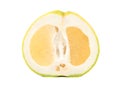 Half of the fruit oroblanco Royalty Free Stock Photo
