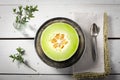 Half of Honey Dew melon in a bowl Royalty Free Stock Photo