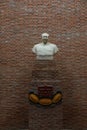 A Half-length statue of the great leader Mao Zedong in a museum, Sichuan, China