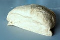 Half a loaf of raw bread dough Royalty Free Stock Photo