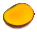Half of mango Royalty Free Stock Photo