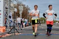 Half Marathon Minsk 2019 Running in the city Royalty Free Stock Photo