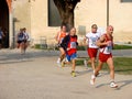Half-Marathon race in Vigevano, Italy Royalty Free Stock Photo