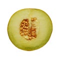 Half melon Royalty Free Stock Photo