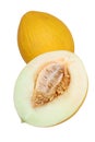 HALF OF MELON Royalty Free Stock Photo