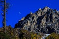 Half moon climb up Royalty Free Stock Photo
