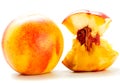 Half nectarine