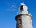 Half-Painted:Woodman Point Lighthouse Royalty Free Stock Photo