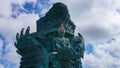 half part of the large statue of Garuda Wisnu Kencana with a height of 121 meters