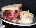 Pastrami on Rye Royalty Free Stock Photo