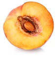 Half peach Royalty Free Stock Photo