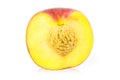 Half peach Royalty Free Stock Photo