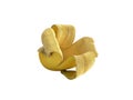 Half peeled Banana Open Banana 3d render on white background no