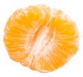 Half Peeled Orange Royalty Free Stock Photo