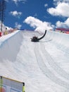 HALF PIPE FOR GRAND FINALS 2008 Royalty Free Stock Photo