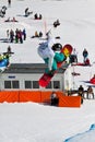 Half Pipe snowboard Royalty Free Stock Photo