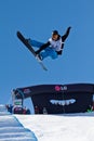 Half Pipe snowboard Royalty Free Stock Photo
