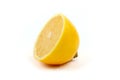 Half of ripe lemon Royalty Free Stock Photo