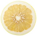 Half of ripe pomelo Royalty Free Stock Photo