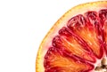 Half Sicilian orange