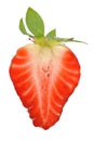 Half strawberry Royalty Free Stock Photo