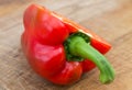 Half sweet pepper