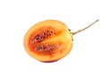 Half tamarillo fruit Royalty Free Stock Photo