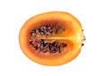 Half tamarillo fruit Royalty Free Stock Photo