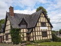 Half Timbered Building in the market town of Sandbach England