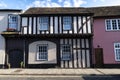 Traditional architecture in Sudbury street in Suffolk Royalty Free Stock Photo