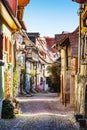 Half-timbered houes in Eguisheim