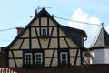 half-timbered house Royalty Free Stock Photo