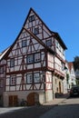 Half-Timbered House in Bad Wimpfen, Germany