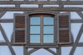 Half timbered house in Colmar, France Royalty Free Stock Photo