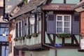 Half-timbered houses