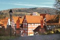 Half Timbered Houses Royalty Free Stock Photo