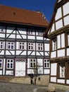 Half timbered houses Royalty Free Stock Photo