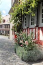 Half-timbered houses in Frankfurt am Main Royalty Free Stock Photo