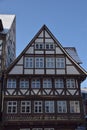 Half-timbered houses in Hann MÃ¯Â¿Â½nden Royalty Free Stock Photo