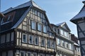 Half-timbered houses in Hann MÃ¯Â¿Â½nden Royalty Free Stock Photo