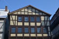 Half-timbered houses in Hann MÃ¯Â¿Â½nden Royalty Free Stock Photo