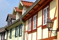 Half-timbered houses Royalty Free Stock Photo