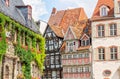 Half-timbered houses in Quedlinburg, Germany Royalty Free Stock Photo